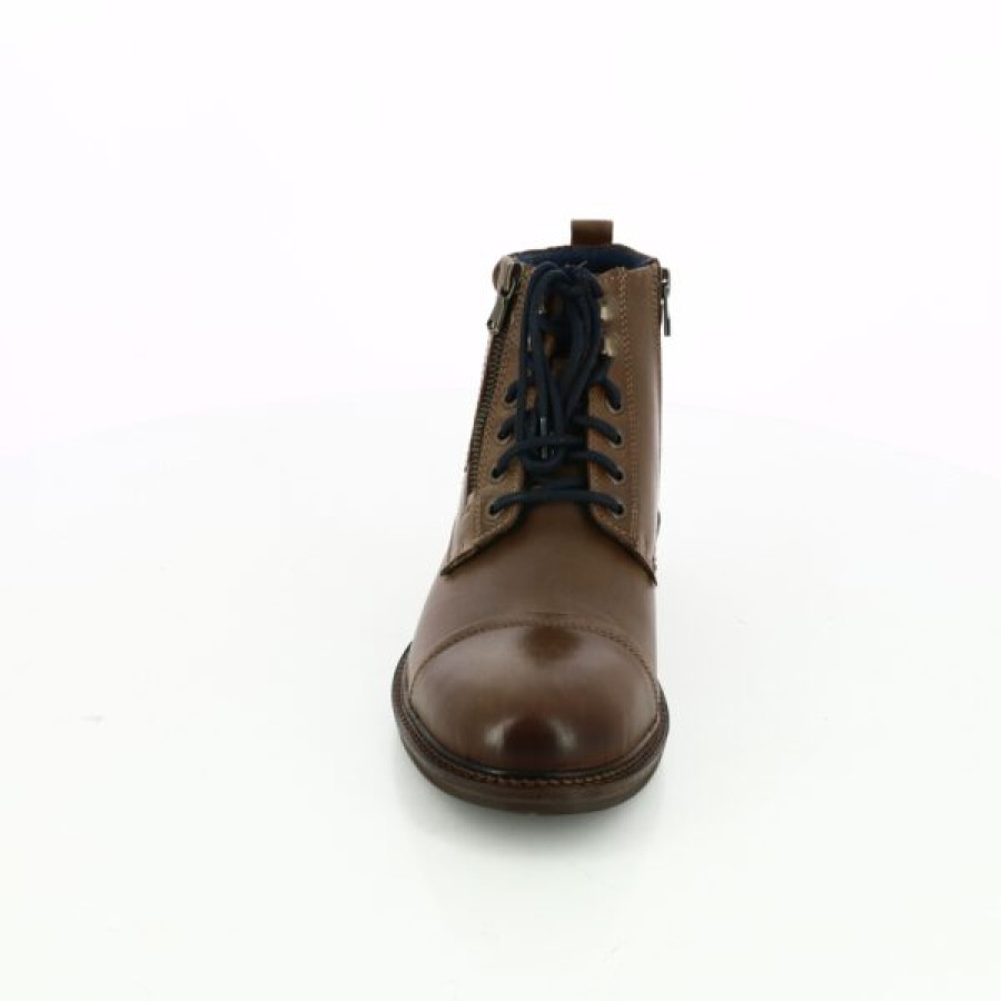 Kevin Heren | Cypres Boots - Bottines Cognac