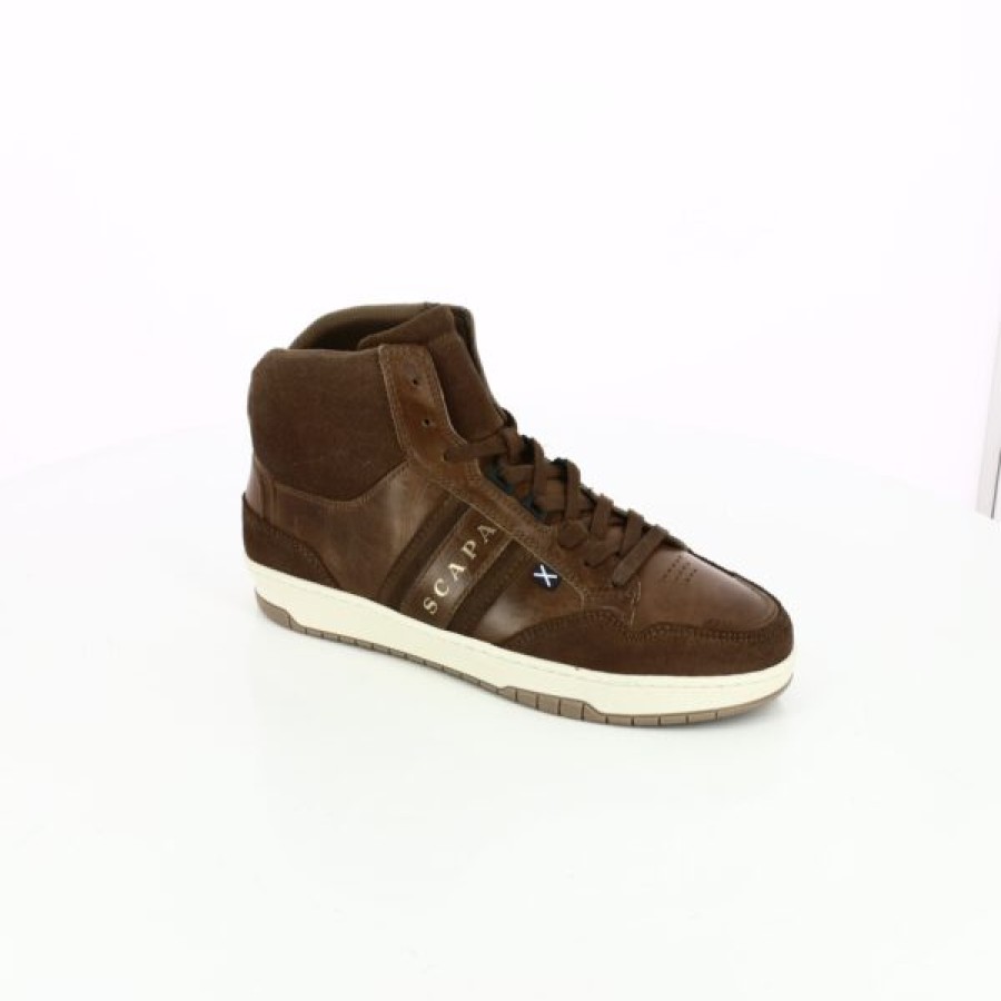 Kevin Heren | Scapa Sneakers - Baskets Cognac