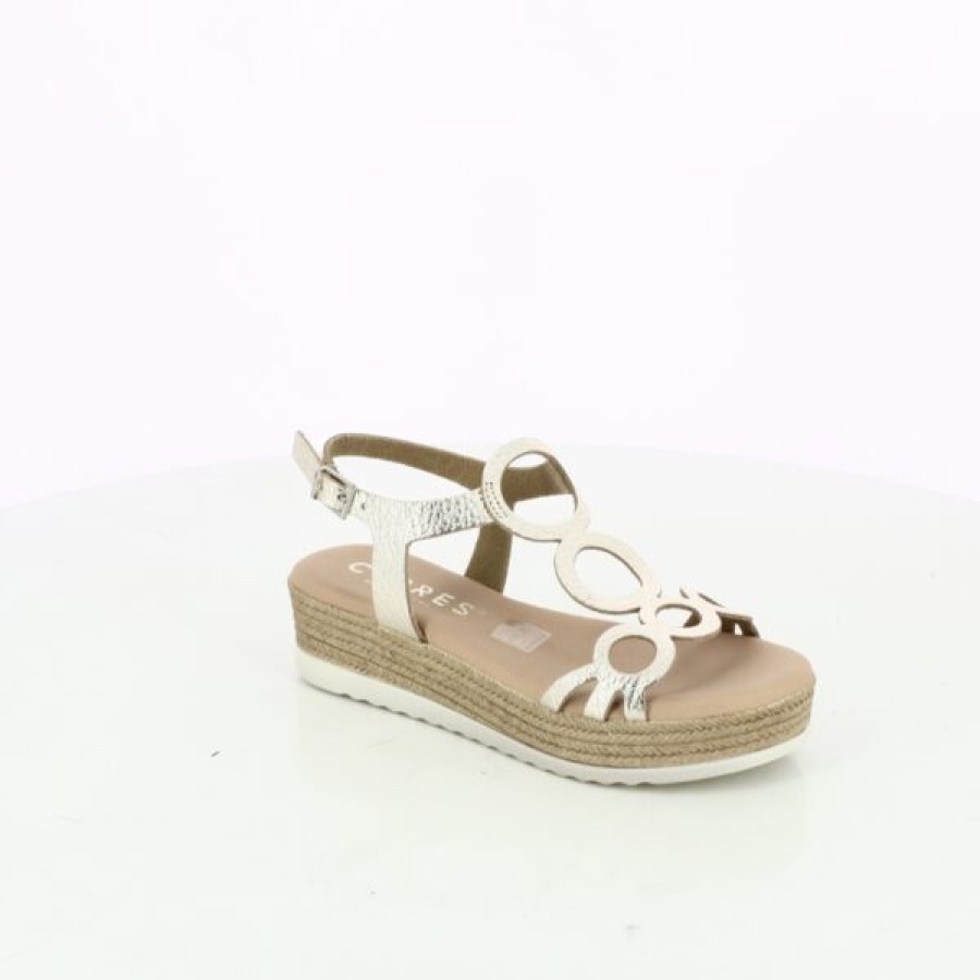 Kevin Meisjes | Cypres Sandalen Goud