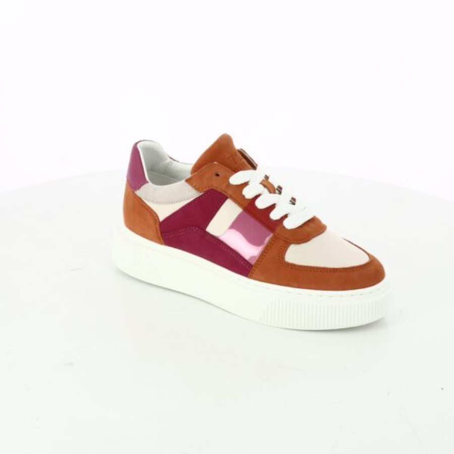 Kevin Dames | Cycleur De Luxe Sneakers - Baskets Oranje