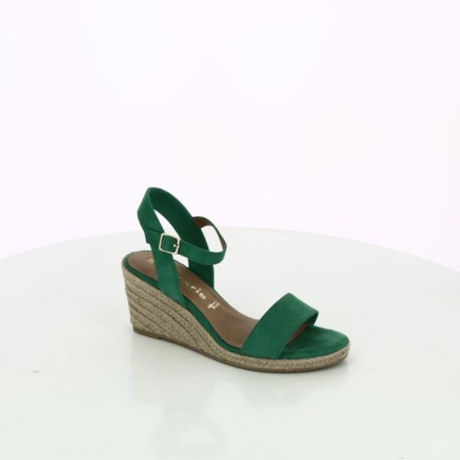 Kevin Dames | Tamaris Sandalen Groen