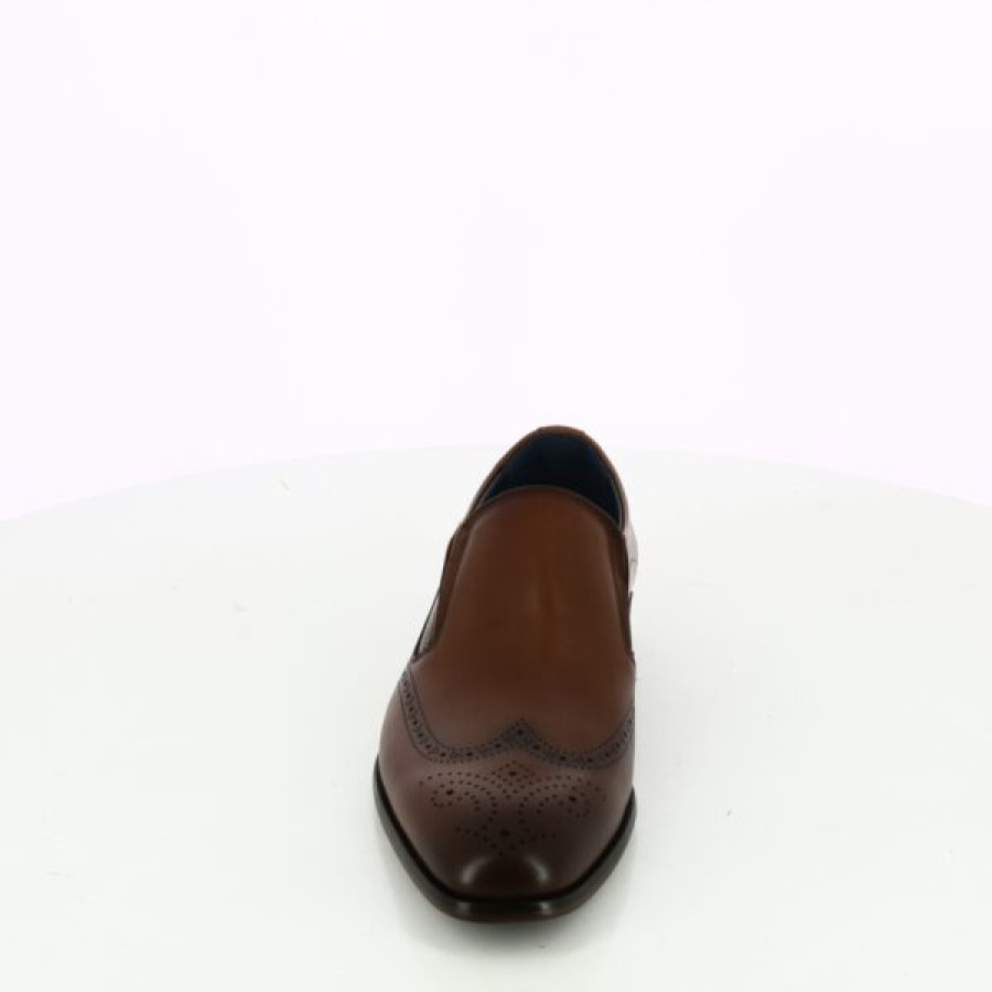 Kevin Heren | Cypres Instappers - Mocassins Cognac