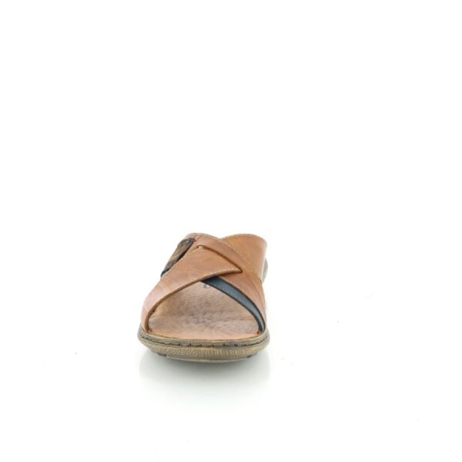 Kevin Heren | Rieker Slippers Cognac