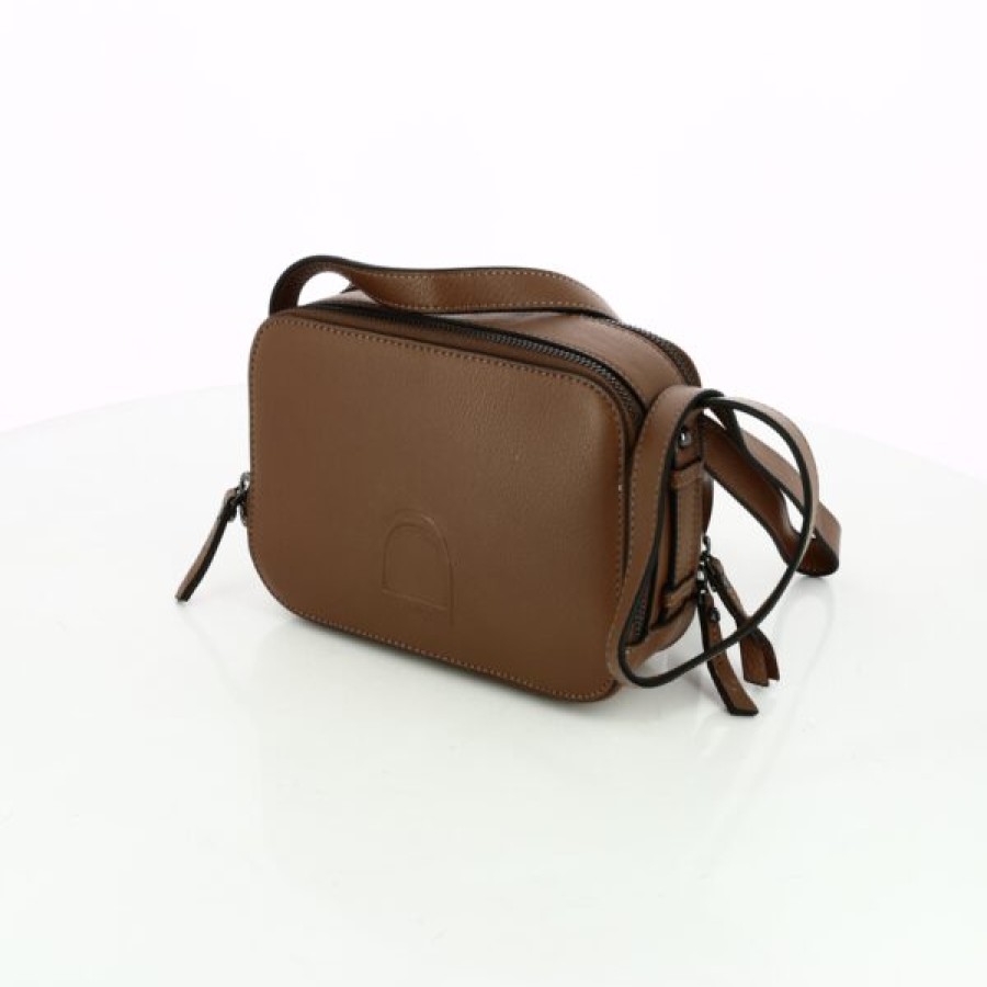 Kevin Accessoires | Etrier Handtassen Cognac