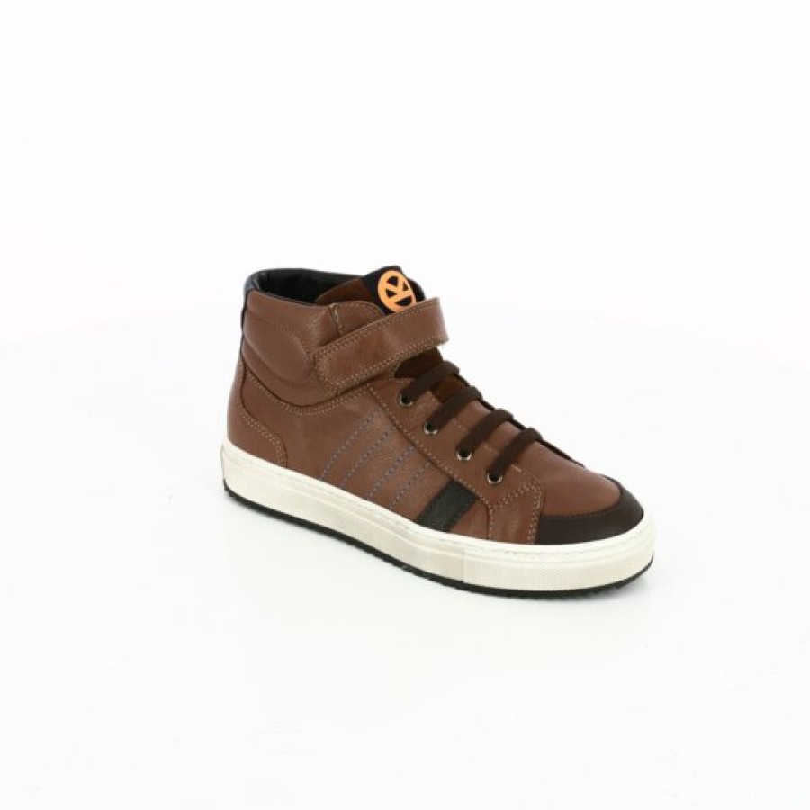 Kevin Jongens | Kipling Velcroschoenen Cognac