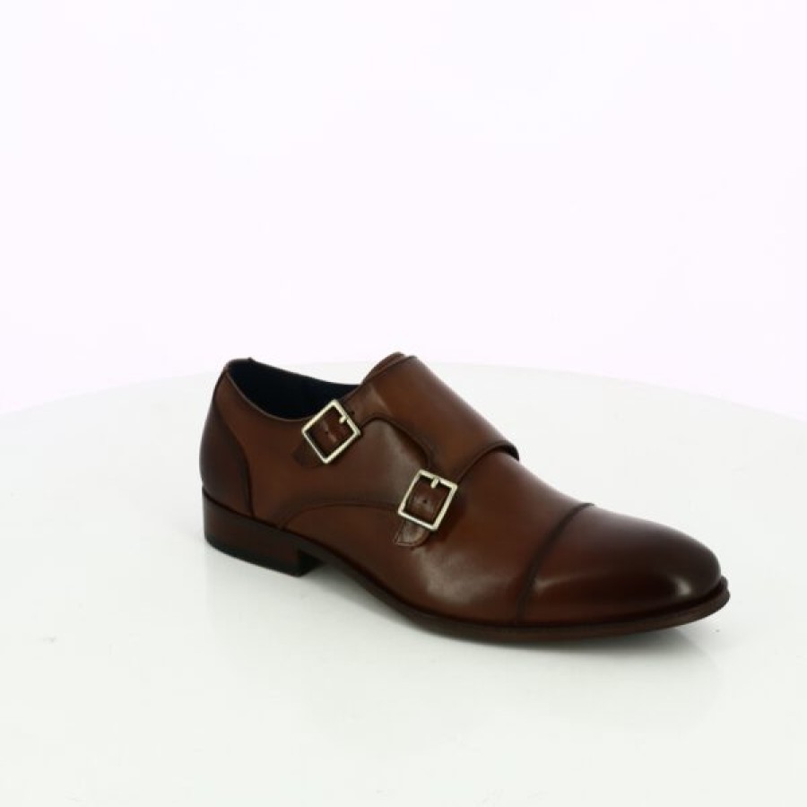 Kevin Heren | Cypres Instappers - Mocassins Cognac