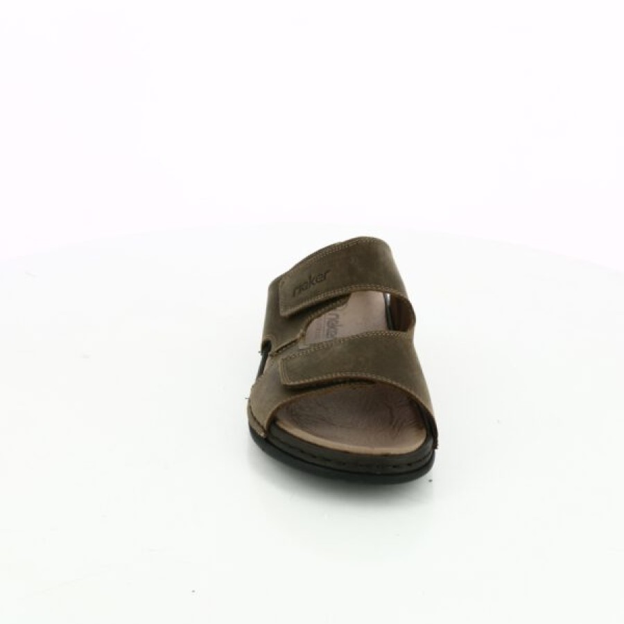 Kevin Heren | Rieker Slippers Bruin