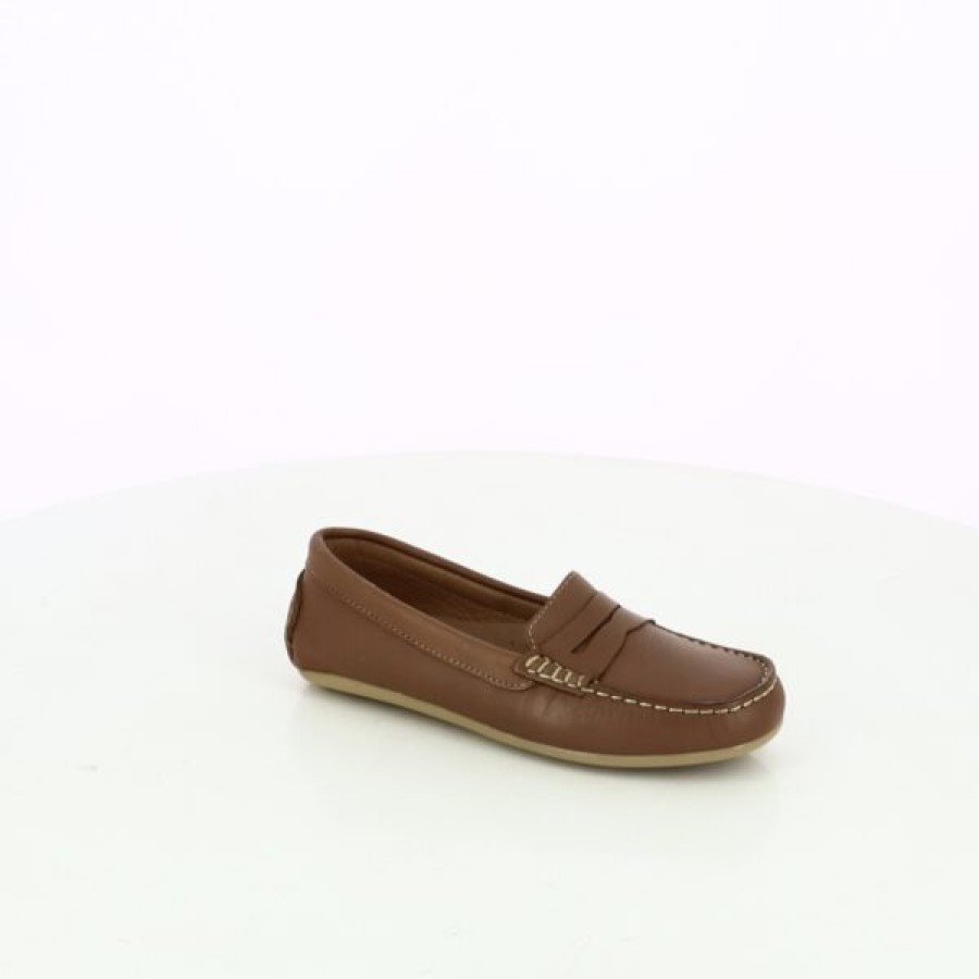 Kevin Jongens | Andanines Instappers - Mocassins Cognac