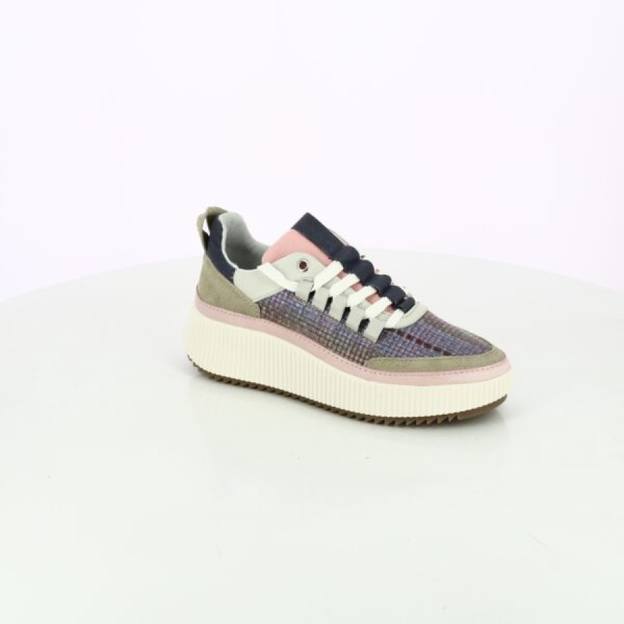 Kevin Dames | Shabbies Sneakers - Baskets Roze