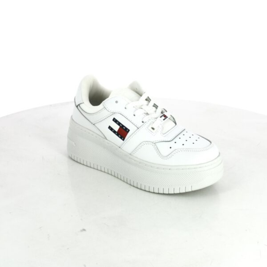 Kevin Dames | Tommy Hilfiger Sneakers - Baskets Wit