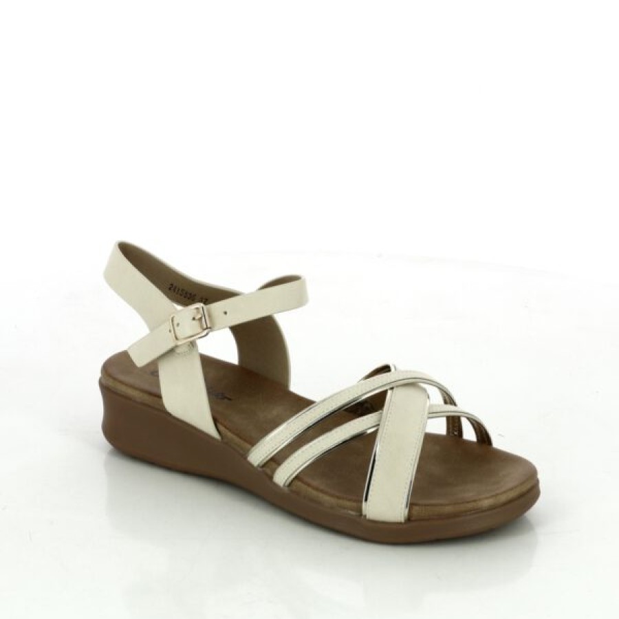 Kevin Dames | Ella Cruz Sandalen Beige