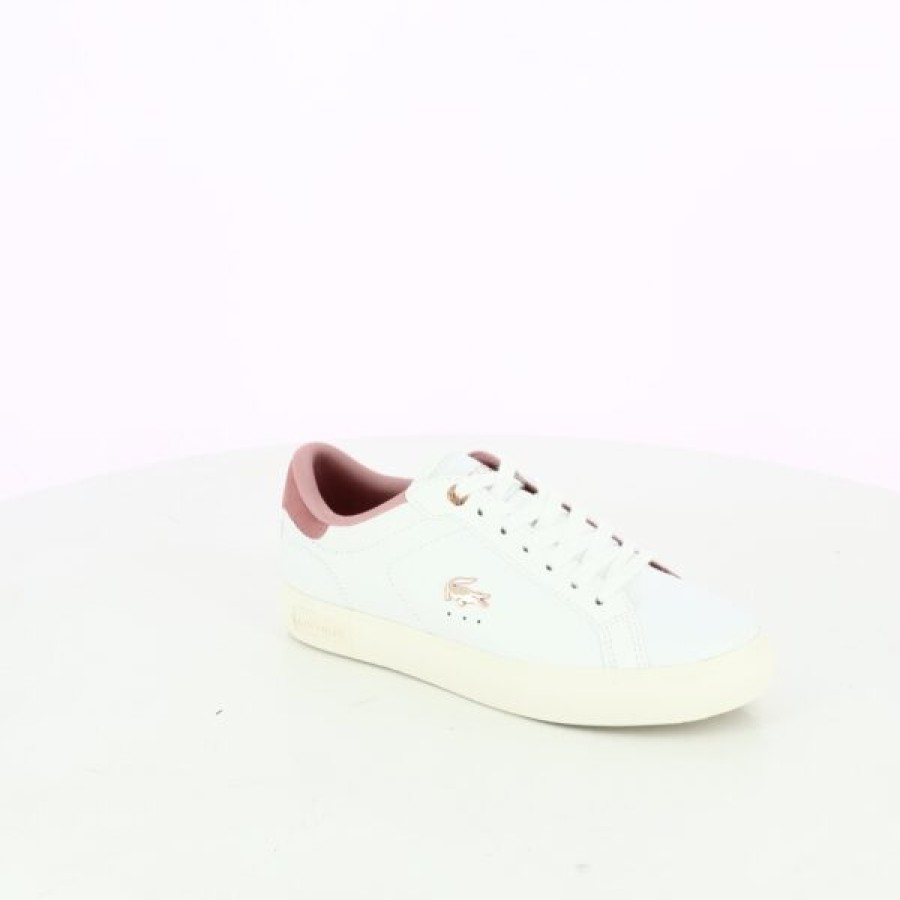 Kevin Dames | Lacoste Sneakers - Baskets Wit