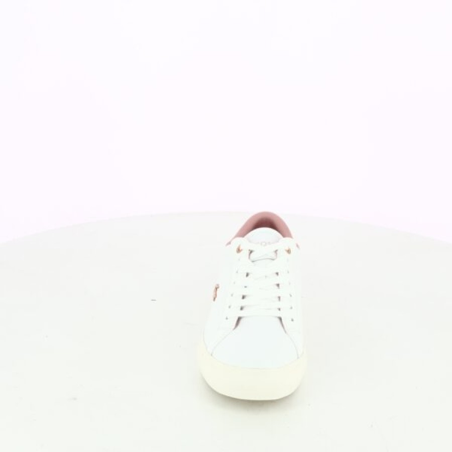 Kevin Dames | Lacoste Sneakers - Baskets Wit