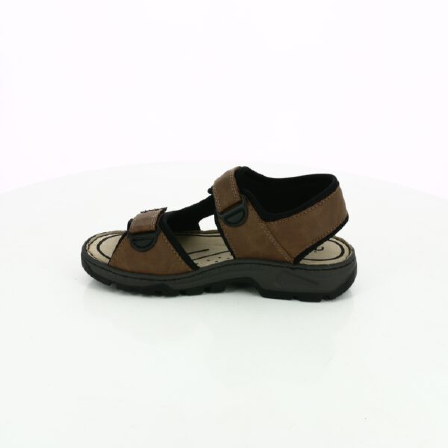 Kevin Heren | Rieker Sandalen Cognac