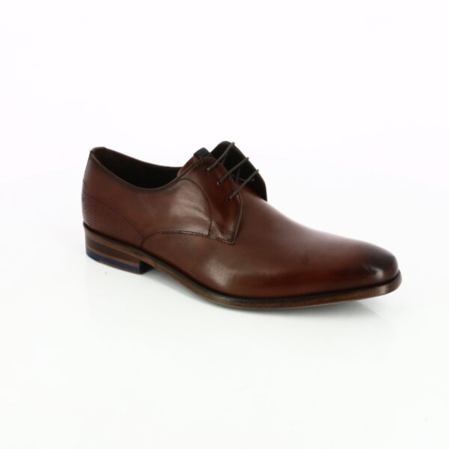 Kevin Heren | Floris Van Bommel Veterschoenen Cognac