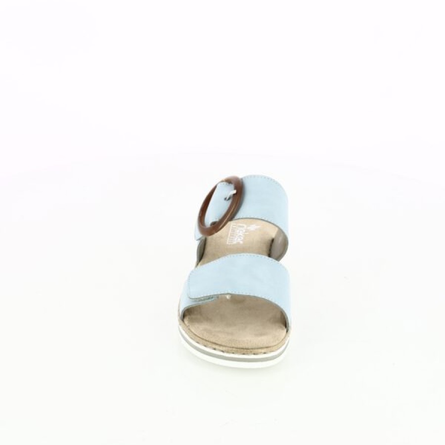 Kevin Dames | Rieker Slippers Blauw