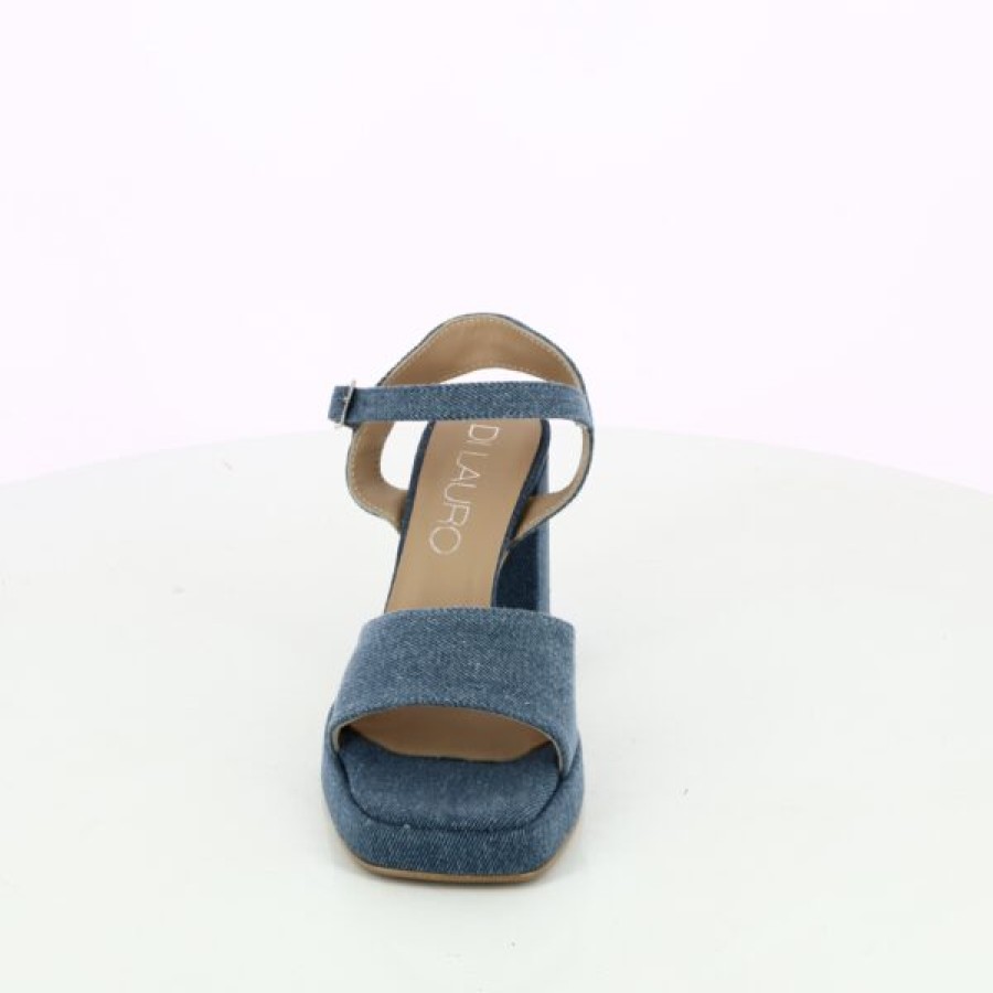 Kevin Dames | Di Lauro Sandalen Blauw