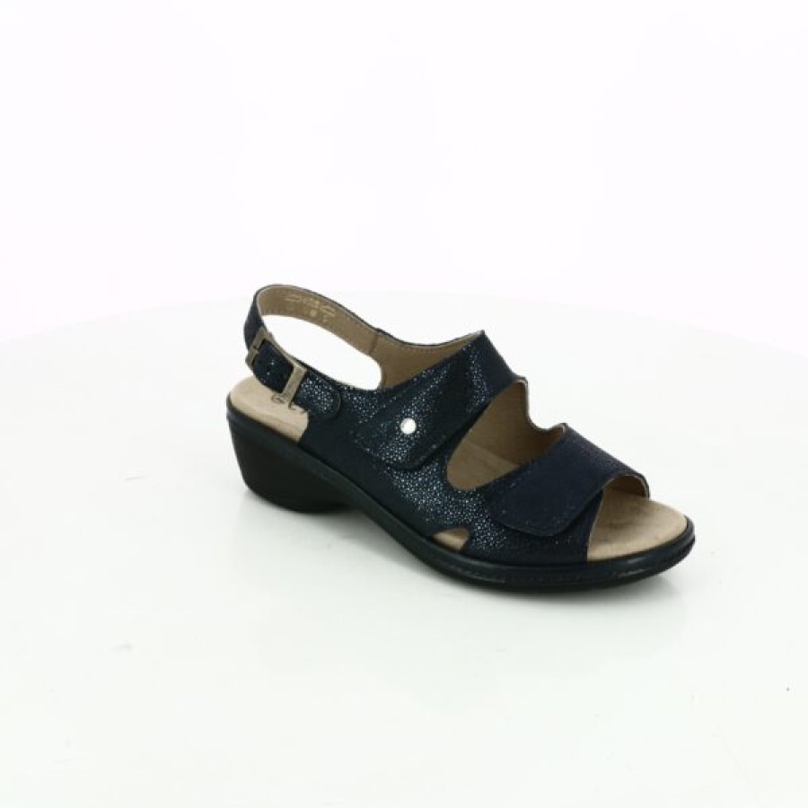 Kevin Dames | Cypres Sandalen Blauw