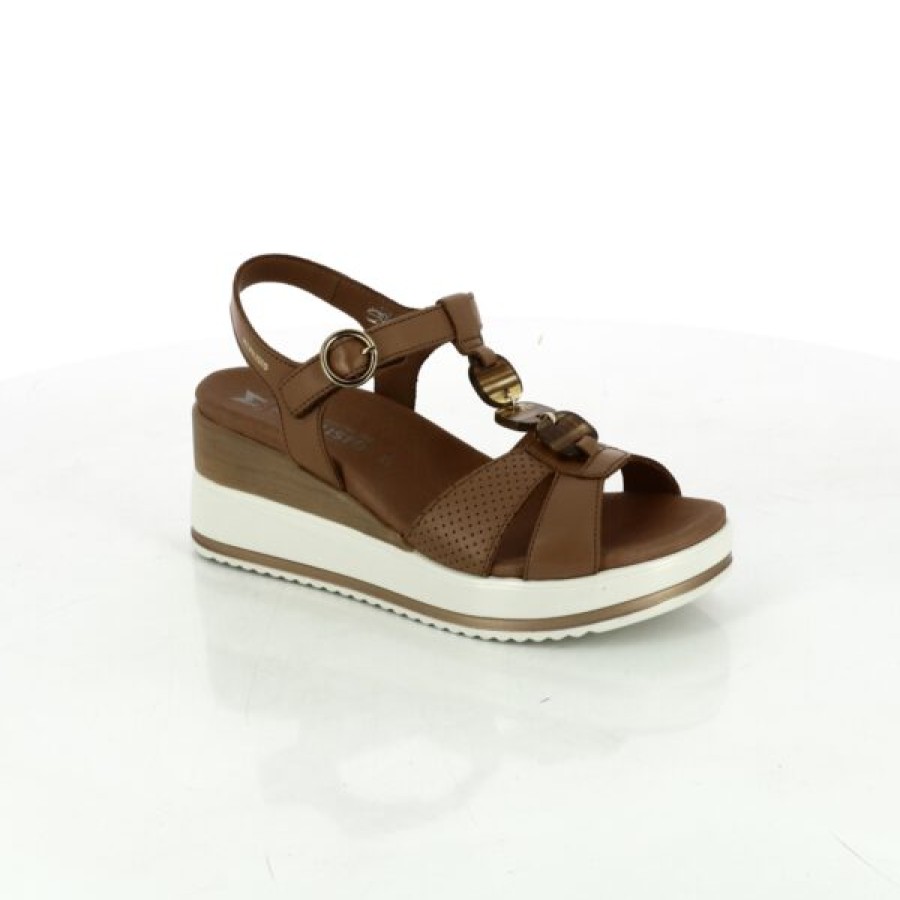 Kevin Dames | Mephisto Sandalen Cognac