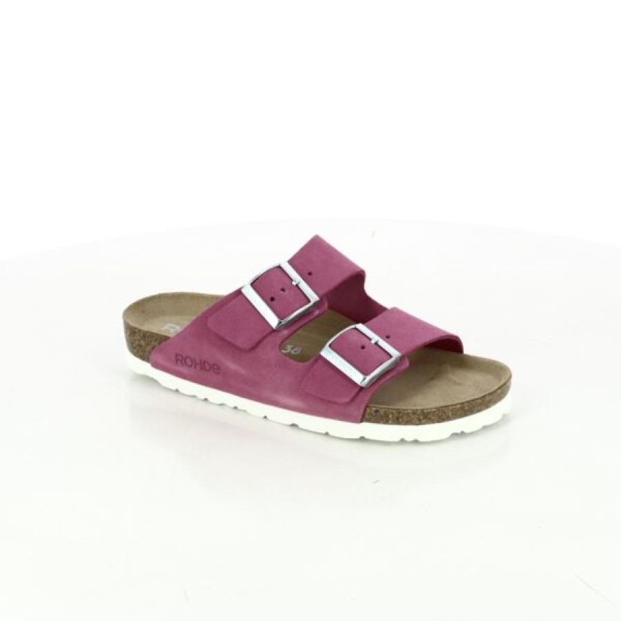 Kevin Dames | Rohde Slippers Fuchsia