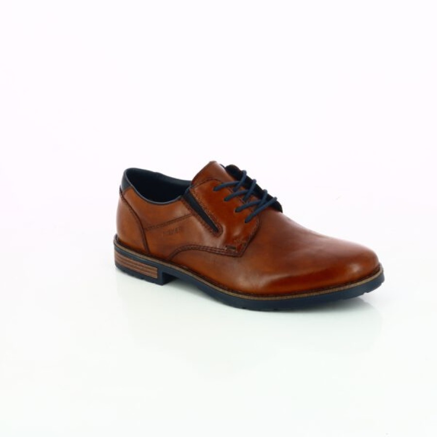 Kevin Heren | Rieker Veterschoenen Cognac