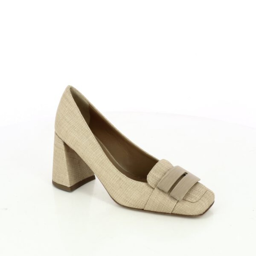 Kevin Dames | Chantal Instappers - Mocassins Beige