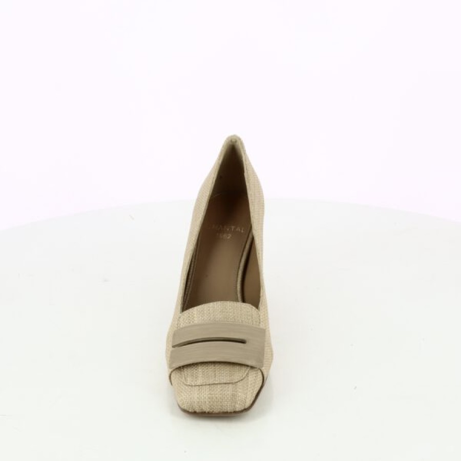 Kevin Dames | Chantal Instappers - Mocassins Beige