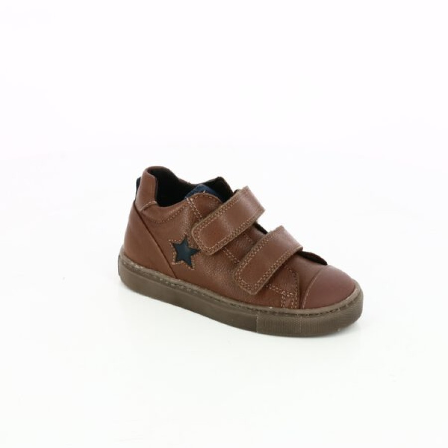 Kevin Jongens | Kipling Velcroschoenen Cognac