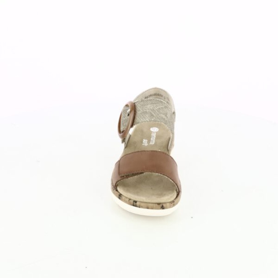 Kevin Dames | Remonte Sandalen Cognac