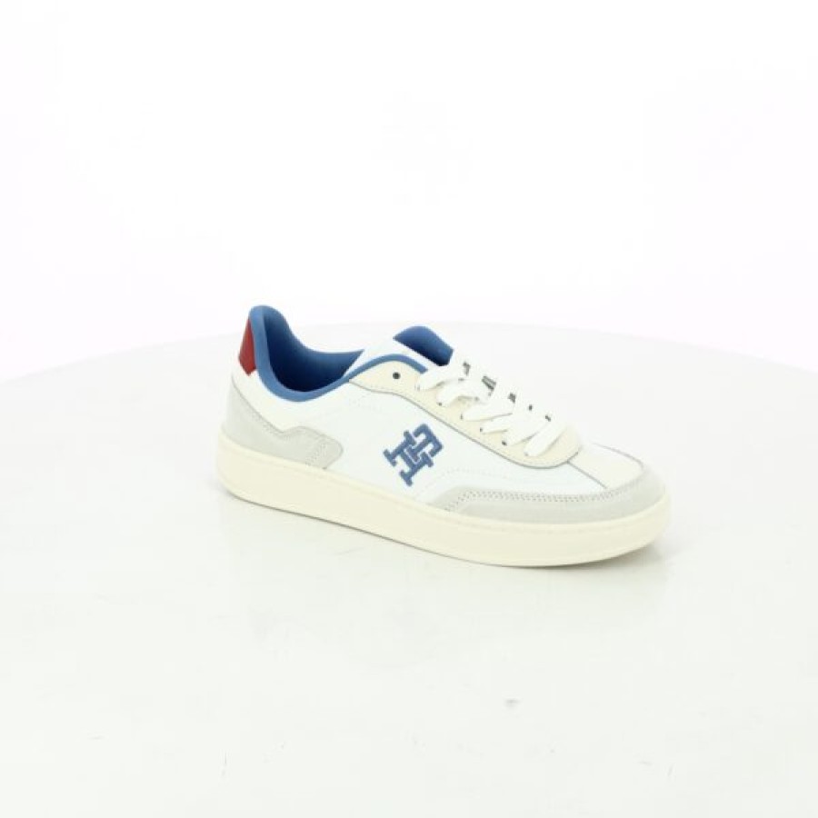 Kevin Dames | Tommy Hilfiger Sneakers - Baskets Wit