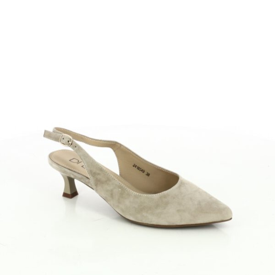 Kevin Dames | Di Lauro Pumps Taupe