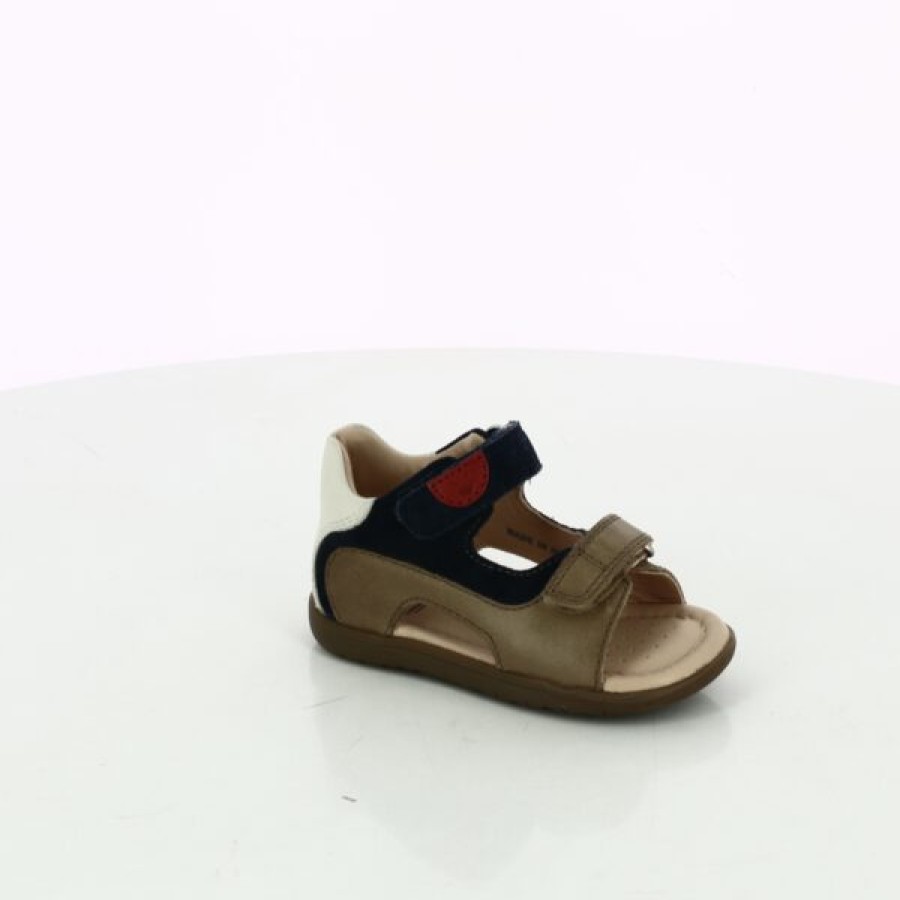 Kevin Jongens | Geox Sandalen Cognac