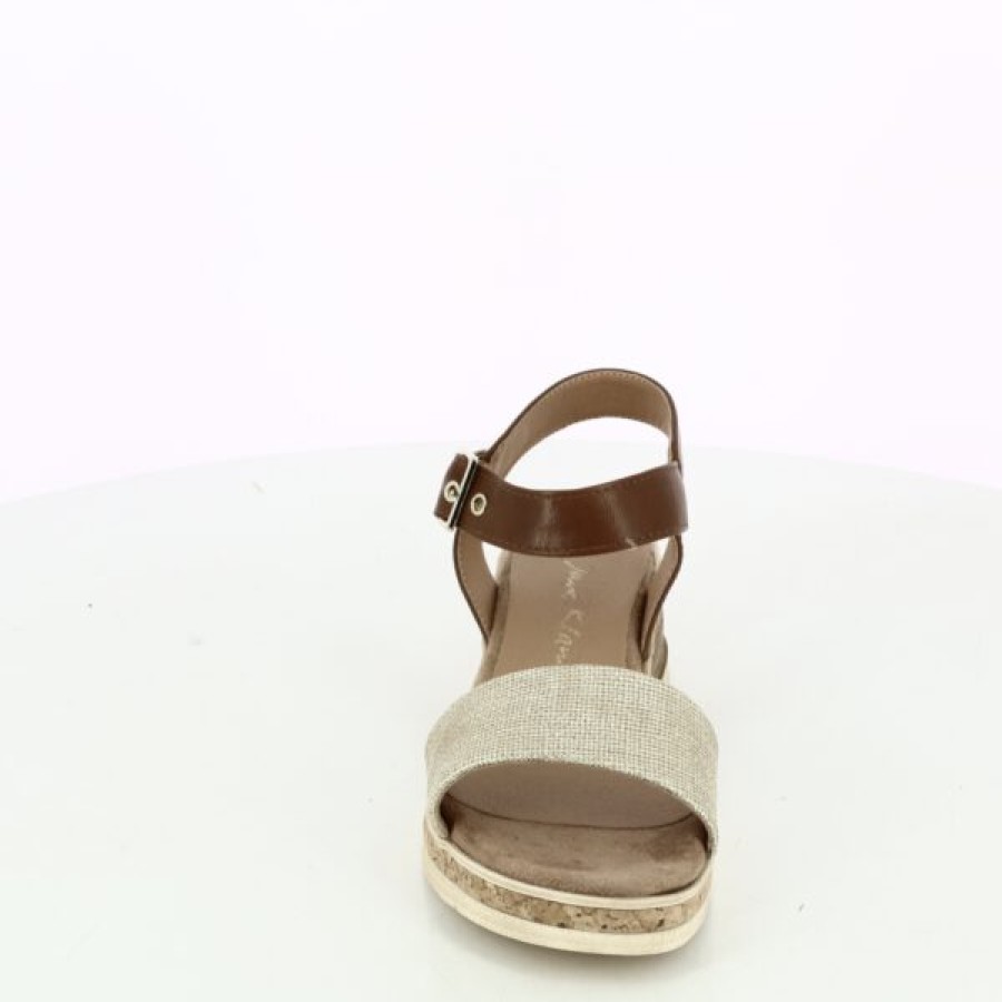 Kevin Dames | Jane Klain Sandalen Goud