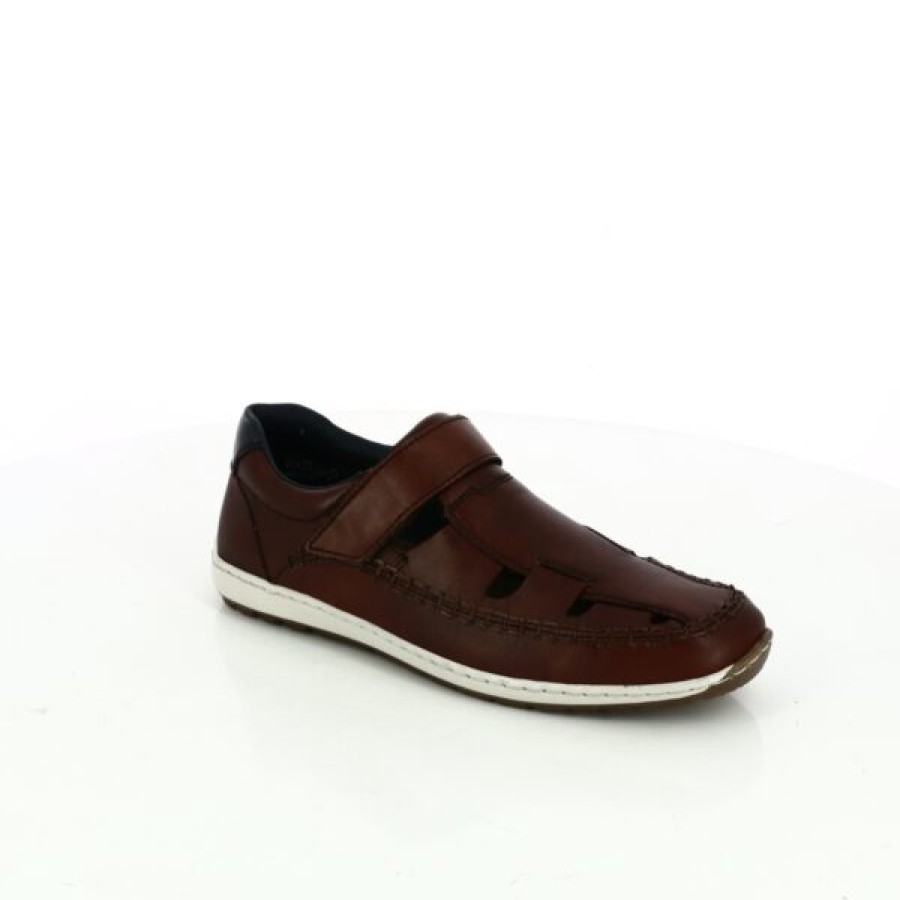 Kevin Heren | Rieker Velcroschoenen Cognac