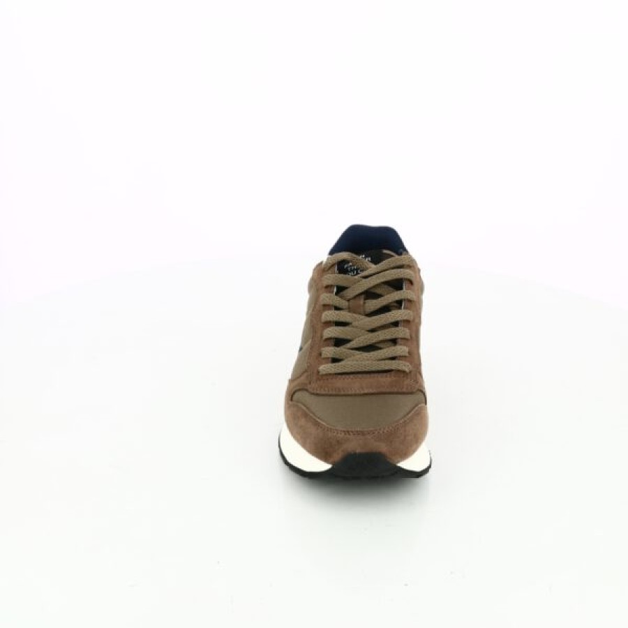 Kevin Heren | Sun 68 Sneakers - Baskets Cognac