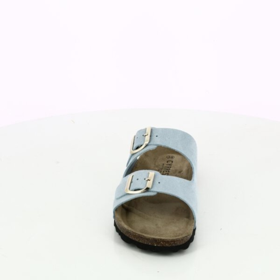 Kevin Dames | Cypres Slippers Blauw