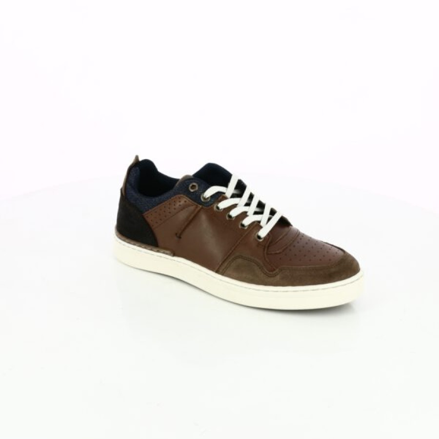 Kevin Heren | Bullboxer Sneakers - Baskets Cognac