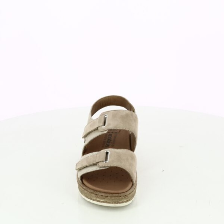 Kevin Dames | Mephisto Sandalen Taupe