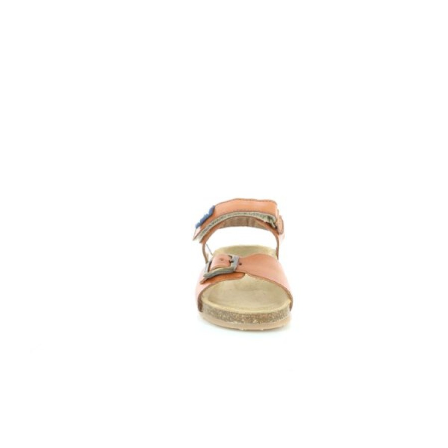 Kevin Jongens | Kipling Sandalen Cognac