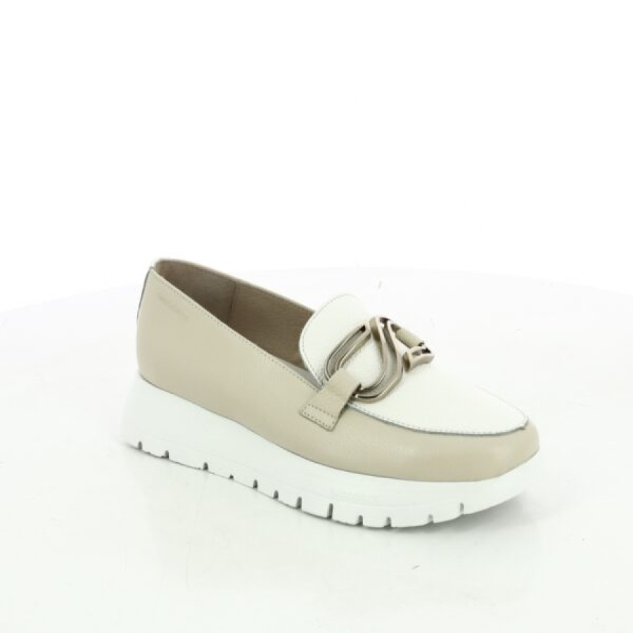 Kevin Dames | Wonders Instappers - Mocassins Beige