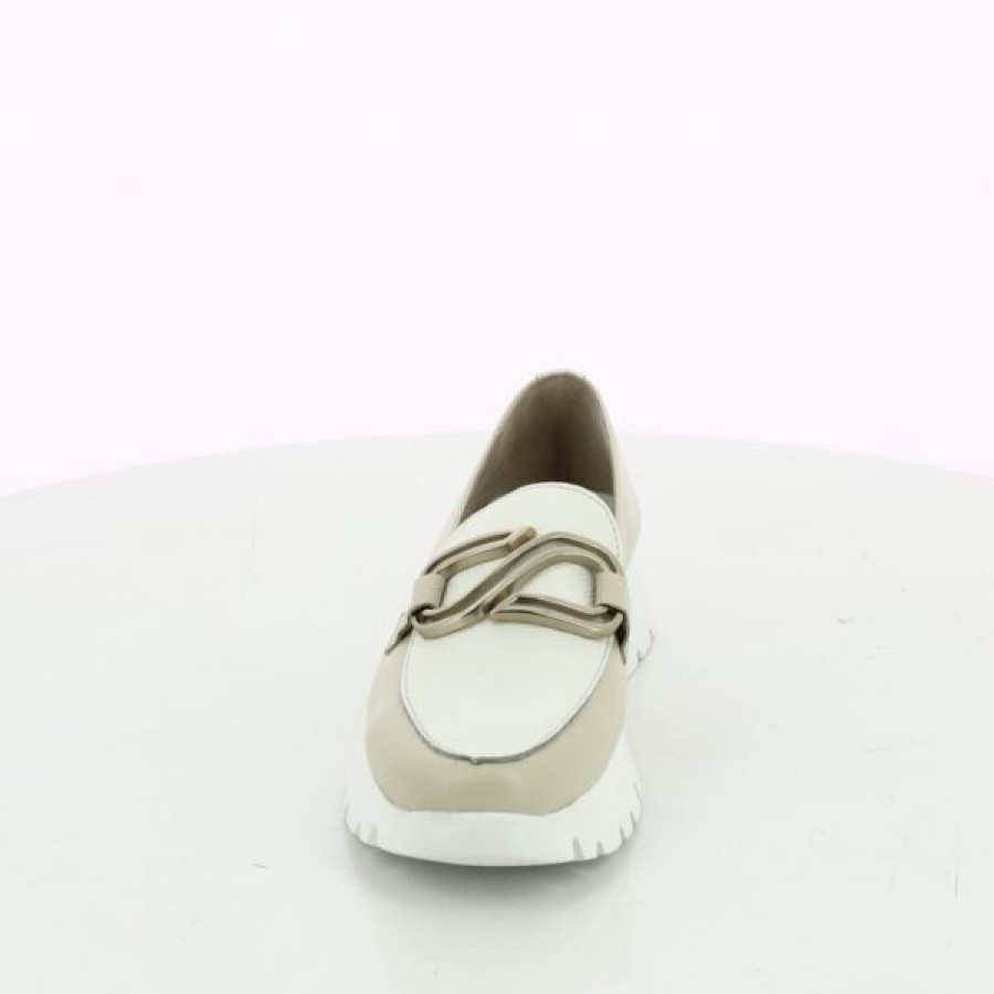 Kevin Dames | Wonders Instappers - Mocassins Beige