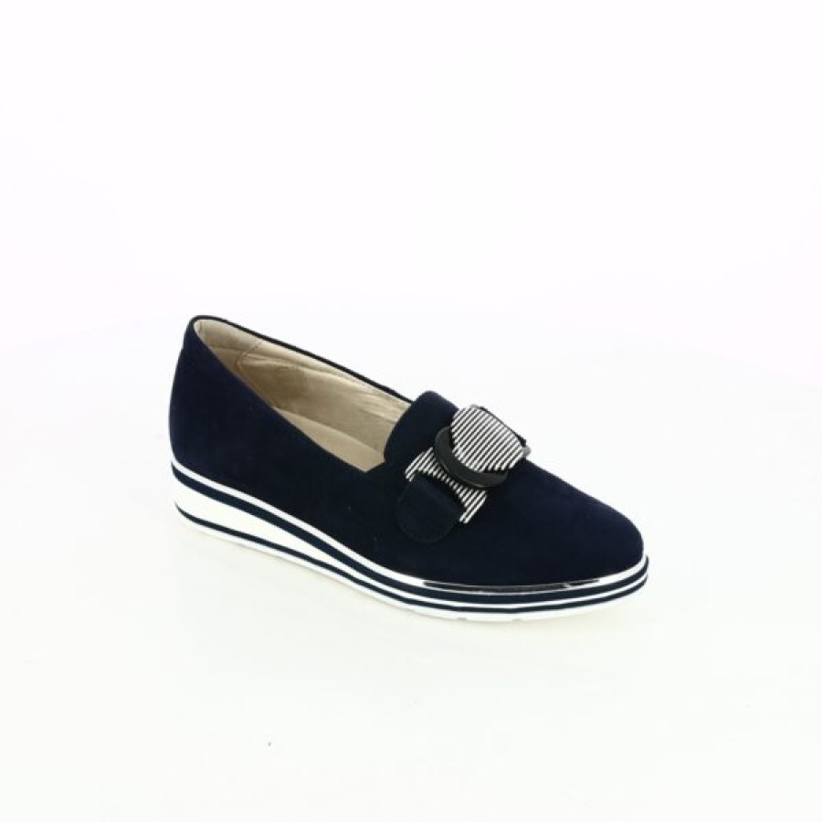 Kevin Dames | Softwaves Instappers - Mocassins Blauw